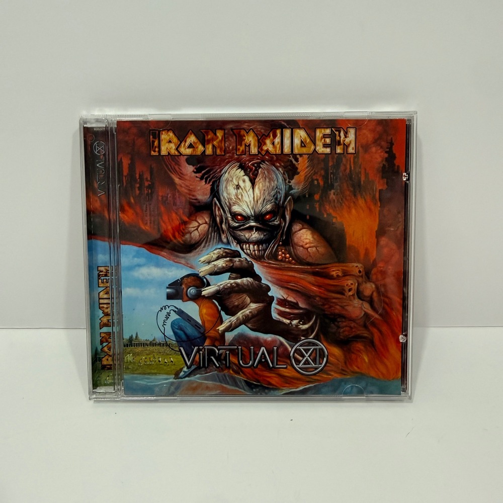 Iron Maiden Virtual XI CD Music Multicolor Good 1998 Heavy Metal Album